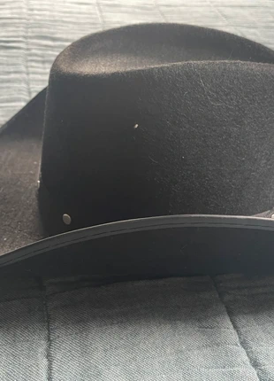 Black Cowboy hat, brand: Fancy, condition: Very good, size: M, £3.00, £3.85 includes Buyer Protection