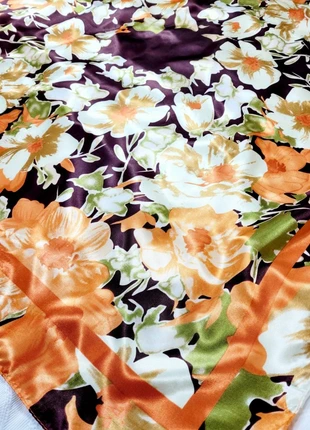 Foulard satin vintage scarf tuch old money classique baroque classic timeless, brand: Vintage Chic, condition: Very good, €4.00, €4.90 includes Buyer Protection