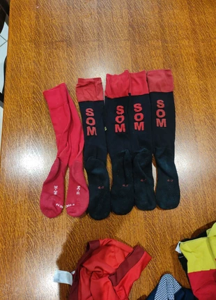 Lots de 3 paires de chaussettes rugby, marque: Som, état: Bon état, taille: 10 ans / 140 cm, 4,00 €, 4,90 € Protection acheteurs incluse