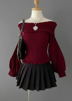 Top sexy à épaule dénudé et taille cintré pour femme en taille S, marque: y2k, état: Neuf sans étiquette, taille: S / 36 / 8, 36,00 €, 38,50 € Protection acheteurs incluse