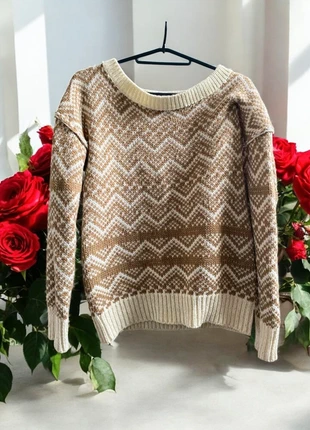 🌹 Pull Hiver Tricot Chevron Jennyfer-Femme taille S🌹, marque: Jennyfer, état: Très bon état, taille: S / 36 / 8, 9,00 €, 10,15 € Protection acheteurs incluse