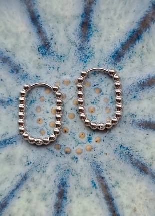 Silver stainlesssteel earrings rectangle, état: Très bon état, 2,75 €, 3,59 € Protection acheteurs (Pro) incluse