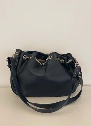 Sac en cuir marine Lancaster, marca: Lancaster, estado: Muito bom, €45.00, €47.95 inclui Proteção do Comprador