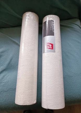 Papier peint vinyle expansé blanc., marque: Castorama, état: Neuf avec étiquette, 2,00 €, 2,80 € Protection acheteurs incluse