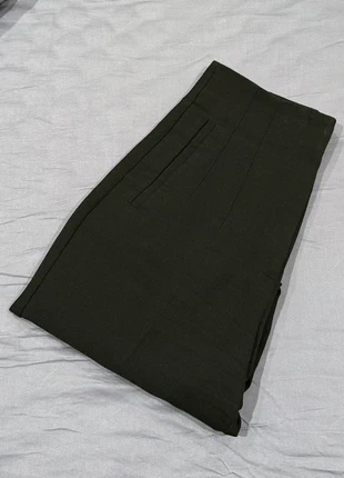 Black High-Waist Trousers – Zara, brand: Zara, condition: Good, size: S / 8, £8.00, £9.10 includes Buyer Protection