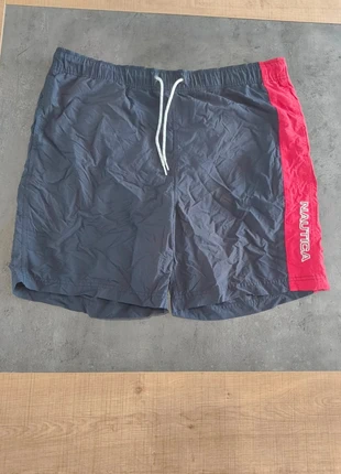 Short de bain Nautica bleu marine et rouge – Taille L – Très bon état, brand: Nautica, condition: Very good, size: L, €3.90, €4.80 includes Buyer Protection