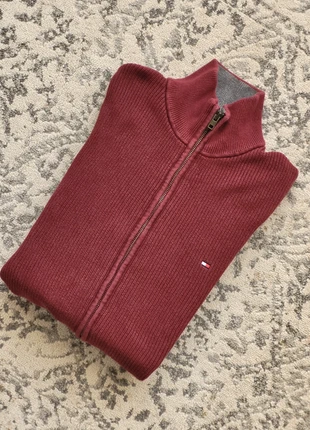 Veste full zip chaude, maille, bordeaux tommy Hilfiger Stommy Hilfiger, marca: Tommy Hilfiger, estado: Muy bueno, tamaño: S, 18,00 €, 19,60 € Protección al comprador incluida