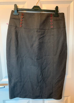 Designer Jasper Conran - pin stripe high waist skirt - Size 12 New with tags, brand: Jasper Conran, condition: New with tags, size: L / 40 / 12, €7.00, €8.05 includes Buyer Protection