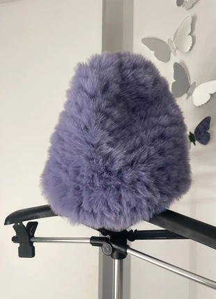 Bonnet en fourrure violet, marque: Vintage Dressing, état: Très bon état, taille: M, 15,00 €, 16,45 € Protection acheteurs incluse
