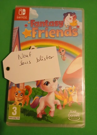 Fantasy Friends. Neuf. (cartouche et pas code) Switch, état: Neuf avec étiquette, 12,00 €, 13,30 € Protection acheteurs incluse