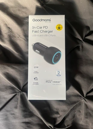 Goodmans In-Car PD Fast Charger USB Type-A and Type C, brand: Goodmans, condition: New with tags, £3.50, £4.38 includes Buyer Protection