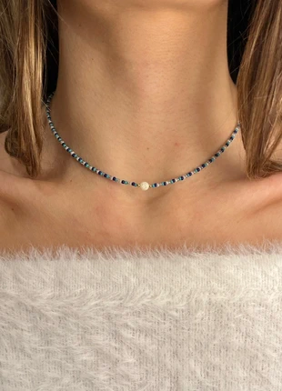 Damen Schmuck Stũck Perlenkette, marque: COS, état: Neuf sans étiquette, 16,00 €, 17,50 € Protection acheteurs incluse