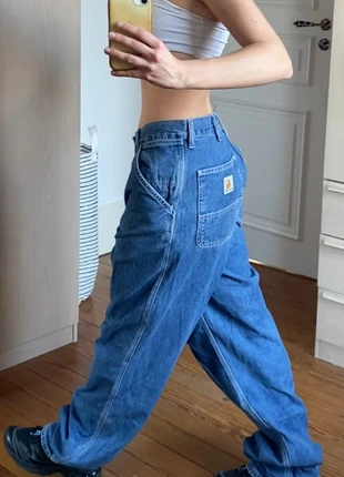 Jean carhartt bleu large oversize, marca: Carhartt, estado: Muito bom, tamanho: M / 38 / 10, €40.00, €42.70 inclui Proteção do Comprador