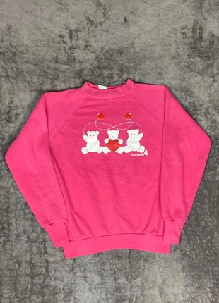 Sweat-shirt Rose Teddybear Made in USA, marque: Vintage Dressing, état: Bon état, taille: M, 11,99 €, 13,29 € Protection acheteurs (Pro) incluse