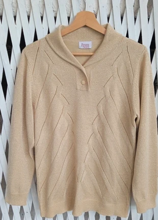 Pull doré, brand: Berger du Nord, condition: Very good, size: M / 38 / 10, €5.00, €5.95 includes Buyer Protection