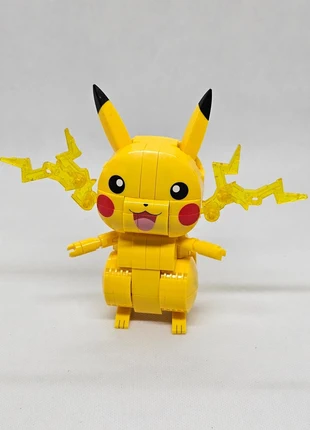 Figurine Mega Construx Pikachu, Pokémon, 10 - 12 cm, Queue manquante, brand: Pokémon, condizioni: Buone, taglia: Taglia unica, €4.90, €5.85 include la Protezione acquisti Pro