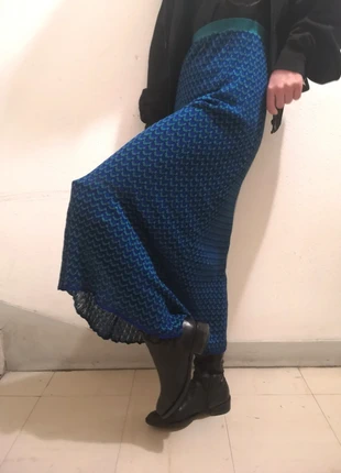 Knitted maxi skirt , shiny lurex hollidays skirt, marque: Vintage Love, état: Très bon état, taille: Taille unique, 45,00 €, 47,95 € Protection acheteurs incluse