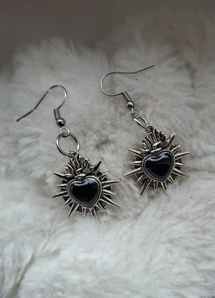 Ohringe Hängeohringe Boho Ethno Vintage Gothic Rock Y2k Punk Alternativ Herz Dornen Stachel Wich, brand: Alternative, condizioni: Ottime, €7.00, €8.05 include la Protezione acquisti