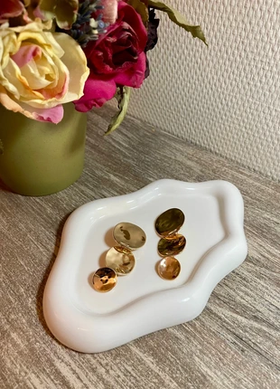 Magnifiques Boucles d'oreilles à clips dorées Vintage, brand: Tendance, condition: New without tags, €6.90, €7.95 includes Buyer Protection