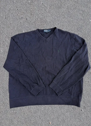 Pull Ralph Lauren bleu marine taille XL 100% coton, marca: Ralph Lauren, estado: Muito bom, tamanho: XL, €29.90, €32.10 inclui Proteção do Comprador Pro