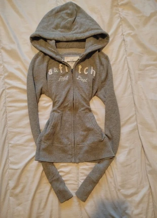 2000s Gilet Abercrombie & Fitch gris taille S - bon état - y2k Gothique grunge vintage, marque: Abercrombie & Fitch, état: Bon état, taille: S / 36 / 8, 49,99 €, 53,19 € Protection acheteurs incluse