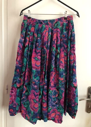 Belle jupe à fleurs, marque: Betty Barkley, état: Bon état, taille: L / 40 / 12, 5,00 €, 5,95 € Protection acheteurs incluse