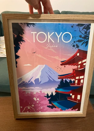 Affiche + cadre Tokyo neufs, marca: Tokyo, estado: Nuevo sin etiquetas, 12,00 €, 13,30 € Protección al comprador incluida