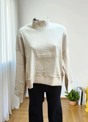 Sudadera Crop Cuello Alto Cremalleras Mangas 💖, marque: Zara, état: Très bon état, taille: M / 38 / 10, 20,00 €, 21,70 € Protection acheteurs incluse