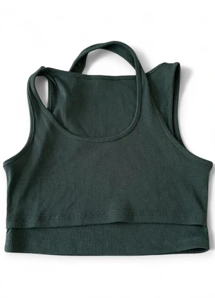 Top Court Vert Foncé Cider – Taille S, brand: Cider, condition: Very good, size: S / 36 / 8, €2.00, €2.80 includes Buyer Protection