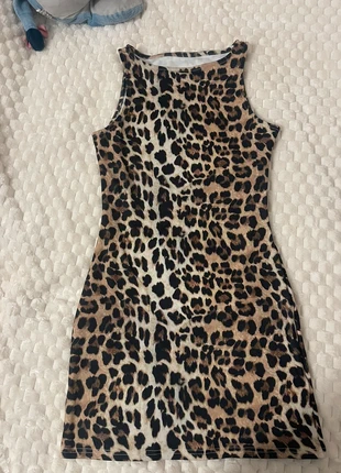 Robe moulante léopard, condition: New without tags, size: M / 38 / 10, €8.00, €9.10 includes Buyer Protection