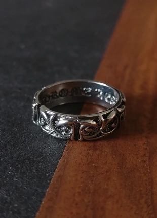 Bague Chevalière Gothique Ajustable Y2K Vintage Homme Men Jewelry Streetwear Peaky Blinders, brand: CHROME, condition: Very good, size: Adjustable, €7.50, €8.58 includes Buyer Protection