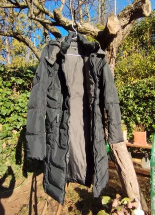 calvin klein jeans – piumino lungo nero, marque: Calvin Klein, état: Très bon état, taille: S / 36 / 8, 38,00 €, 40,60 € Protection acheteurs incluse