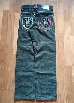 Super Vintage Hip Hop Southpole Red Tab Crazy Embroidery, marque: Southpole, état: Neuf sans étiquette, taille: W29 | FR 38, 55,00 €, 58,45 € Protection acheteurs incluse