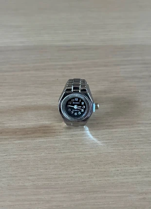 Bague argentée Y2K grunge streetwear unisexe acier inoxydable, brand: CHROME, condition: New with tags, size: Adjustable, €11.90, €13.20 includes Buyer Protection