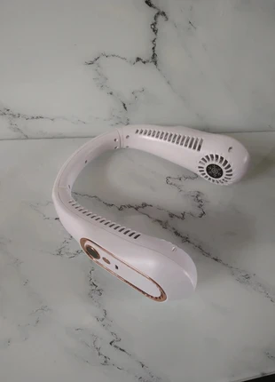 Ventilateur de cou USB rechargeable – Modèle Blanc, brand: PAS, condition: Very good, €19.00, €20.65 includes Buyer Protection