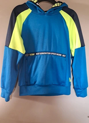 WE Blue hoodie – maat 134/140, brand: WE, condizioni: Buone, taglia: 10 anni / 140 cm, €1.75, €2.54 include la Protezione acquisti