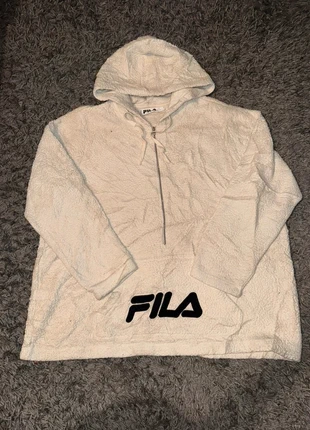 Polaire Fila capuche Crème 1/2 Zip taille XXL, marque: FILA, état: Très bon état, taille: XXL, 11,00 €, 12,25 € Protection acheteurs incluse