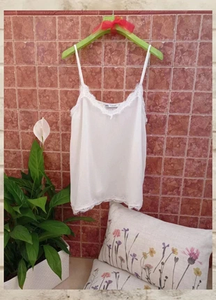 Top Lencero de Zara, merk: Zara, staat: Heel goed, maat: L / 40 / 12, € 8,20, € 9,31 inclusief Kopersbescherming