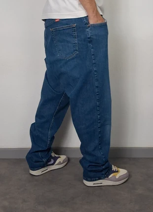 💫Jean "Wrangler" Vintage Bleu Oversize Retro Skate Baggy 90's Made in Mexico 🇲🇽  W42-32💫, merk: Wrangler, staat: Heel goed, maat: W42 | FR 52, € 29,00, € 31,15 inclusief Kopersbescherming Pro