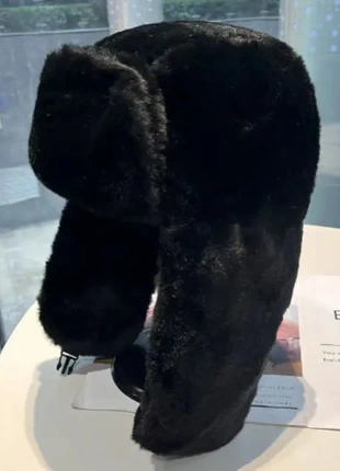 Black winter trapper hat, brand: y2k, condition: New with tags, size: One size, £10.00, £11.20 includes Buyer Protection