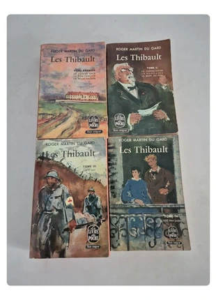 4 livres Les Thibault, estado: Satisfatório, €2.00, €2.80 inclui Proteção do Comprador Pro