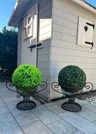 Sfera Di Bosso Artificiale Pianta Finta Decorazione Interno Esterno Ingresso Arredamento Matrimoni, marke: Fabrication Artisanale, zustand: Neu, mit Etikett, 22,90 €, 24,75 € inklusive Vinted-Käuferschutz