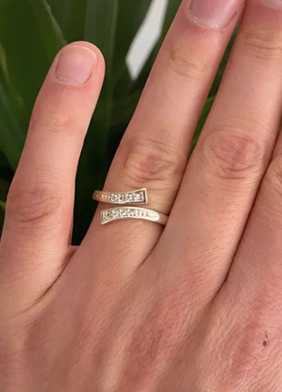 Bague argent, marque: Argent, état: Très bon état, taille: Ajustable, 7,00 €, 8,05 € Protection acheteurs incluse