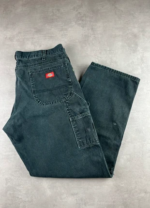 Pantalon dickies single knee workwear baggy noir patiné vintage - Taille 38x32, marca: Dickies, estado: Muy bueno, tamaño: W38 | ES 48, 25,00 €, 26,95 € Protección al comprador Pro incluida