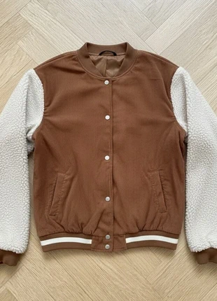 Veste teddy camel & manches sherpa – taille M, condizioni: Ottime, taglia: M / IT 42 / EU 38, €73.99, €78.39 include la Protezione acquisti