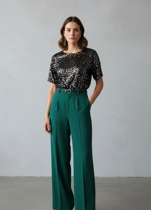 Haut à Sequins H&M Noir - Tendance & Chic - T. M (Neuf), brand: H&M, condition: New without tags, size: M / 38 / 10, €18.00, €19.60 includes Buyer Protection