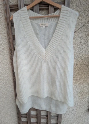 Joli pull sans manche, marque: Grain de Malice, état: Très bon état, taille: L / 40 / 12, 8,00 €, 9,10 € Protection acheteurs incluse