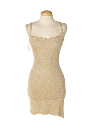 fairy cute open back gold lace-up beautiful dress, brand: Vintage Dressing, condizioni: Ottime, taglia: XS / IT 38 / EU 34, €25.00, €26.95 include la Protezione acquisti