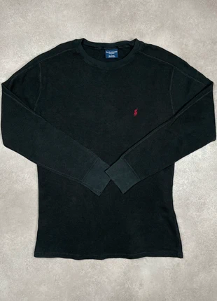 Pull Ralph Lauren sleepwear | Noir Logo brodé rouge | Taille L Homme | 100% Coton, merk: Ralph Lauren, staat: Heel goed, maat: L, € 23,00, € 24,85 inclusief Kopersbescherming