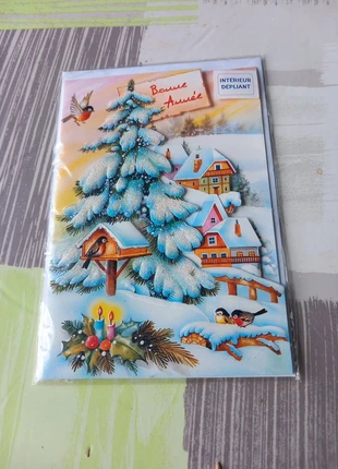 Carte meilleurs voeux, marca: pas de marque, estado: Novo com etiquetas, €1.20, €1.96 inclui Proteção do Comprador